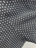 German Black Polka Dot Dress <br> (B-40" W-33" H-41")