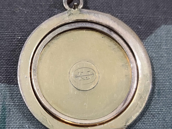 Edwardian German Locket Necklace Kollmar & Jourdan