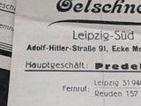 Store Receipt Adolf Hitler Strasse Leipzig