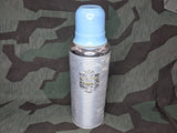 Large Glass German Thermos Blue Cup