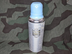 Large Glass German Thermos Blue Cup