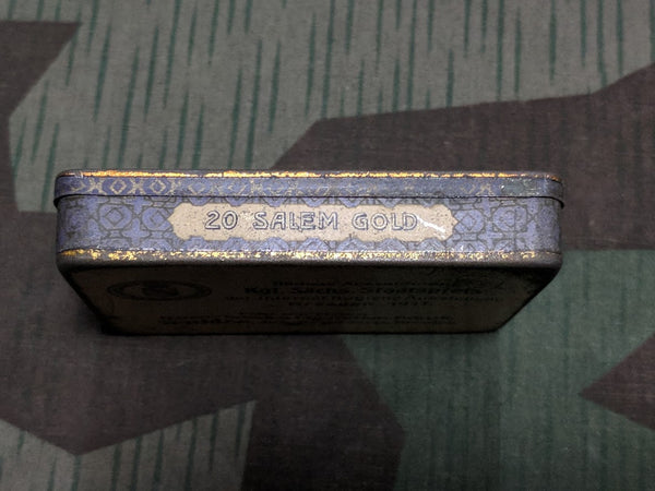 WWI Salem Gold Cigarette Tin