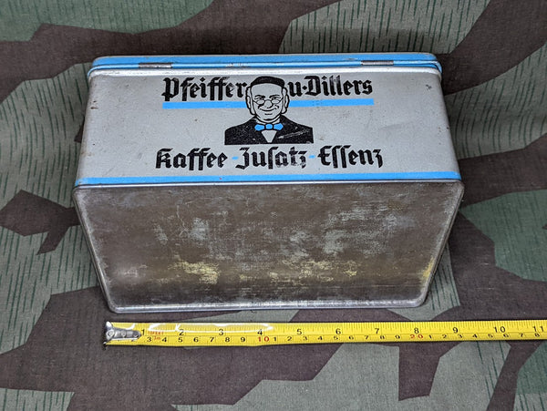 Pfeiffer u. Dillers Kaffee-Zusatz-Essenz Large Tin
