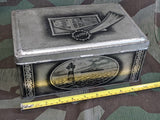 Large Eduscho Coffee Tin Container