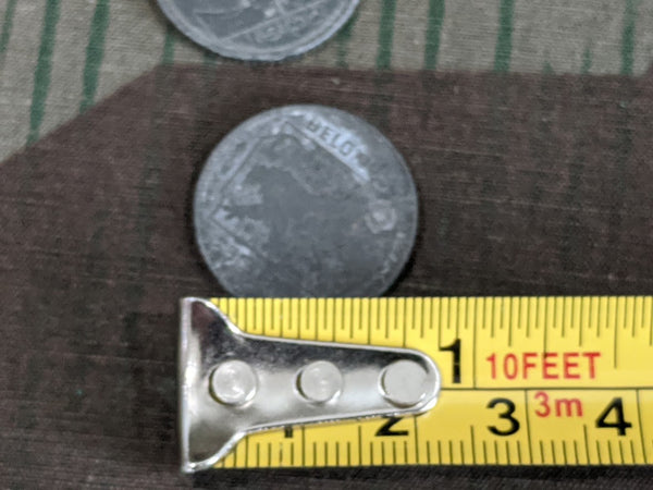 3 Wartime Belgian Coins