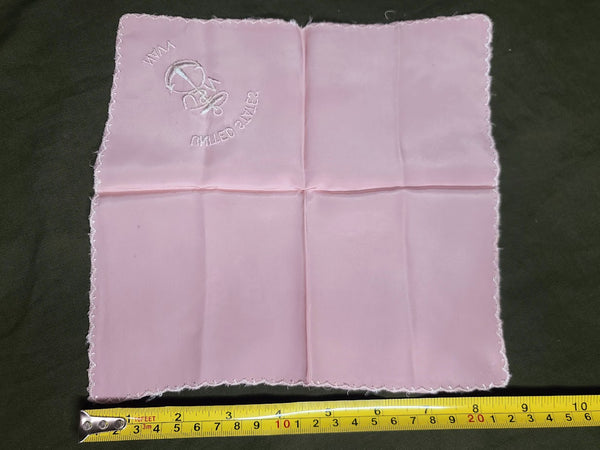 US Navy Sweetheart Hankie Pink