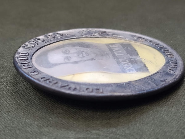 Women's War Worker ID Badge Edward G. Budd Mfg. Co.