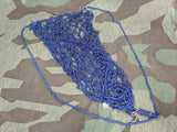 Blue Soutache Net Backpack