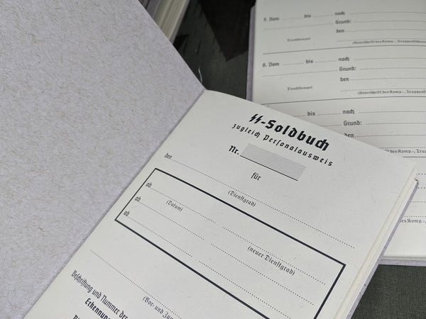 Early SS Soldbuch