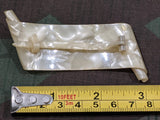 Celluloid Scroll Hair Clip
