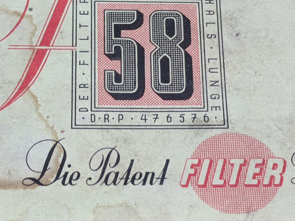 Filtered DRP Cigarettes Box 1938