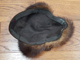 Brown Hat with Fur