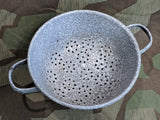 German Helmet made into a Strainer