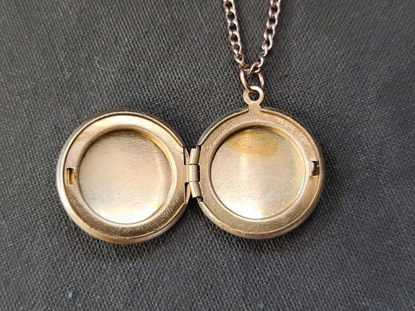 Signal Corps Locket Sweetheart Necklace