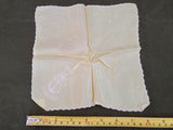 Lot of 4 USN Navy Wife Hankies