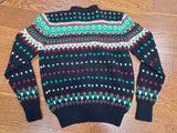 Vintage Christmas Sweater <br> (42"-45" Chest)