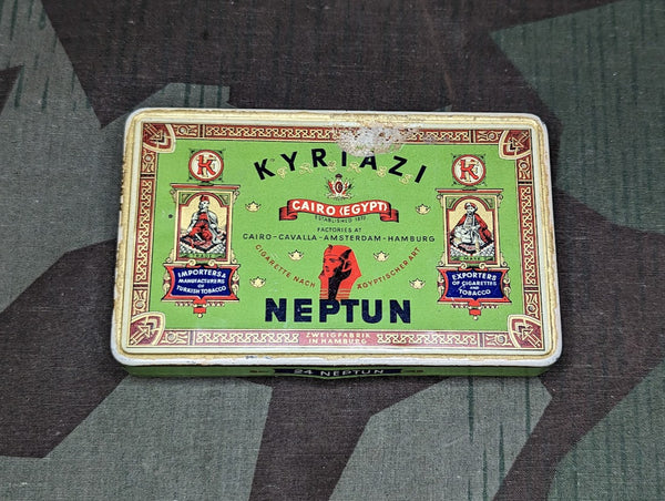 Kyriazi Neptun German Cigarette Tin