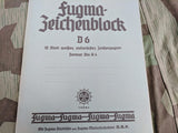 Fugma-Zeichenblock D.R.P. Drawing Tablet NOS