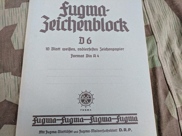 Fugma-Zeichenblock D.R.P. Drawing Tablet NOS