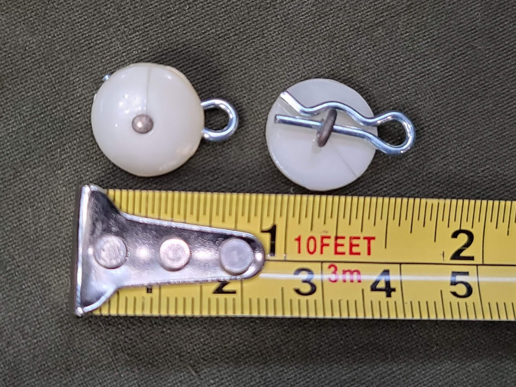 Nurse Buttons with Cotter Pins (set of 9)