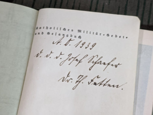 Wehrmacht Catholic Soldier's Bible 1938