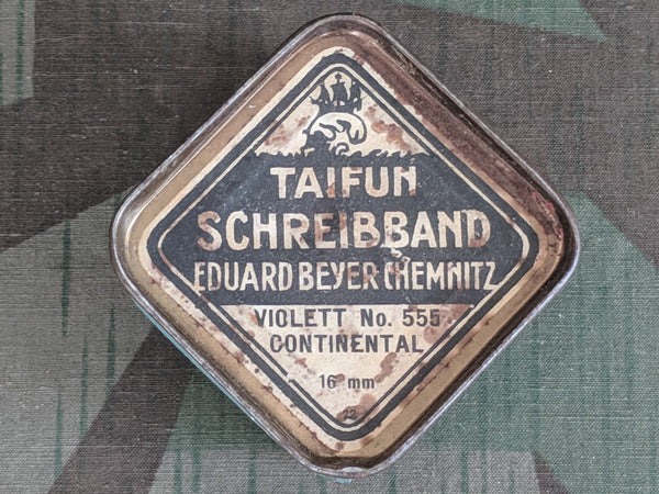 Taifun Farbband Typewriter Ribbon Tin for Purple Ink