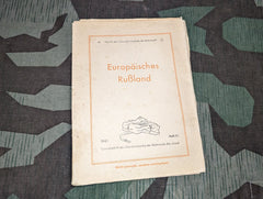 Europäisches Russland Tornister Map