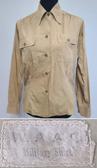 WAAC Military Shirt Khaki Blouse <br> (B-40" W-35")