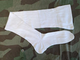 White Seamed Stockings (Nurse) Size 9 1/2