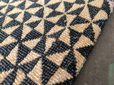 Black and Gold Beaded Handbag D.R.P.