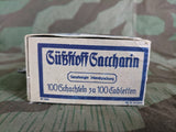 Box of 100 Süßstoff Saccharin Sugar Packages