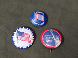 Lot of 3 Liberty Loan / Bond and Flag Pins