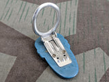 Blue D.R.P. Scarf Clip