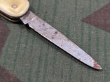 Small Celluloid Knife with Sütterlin Writing