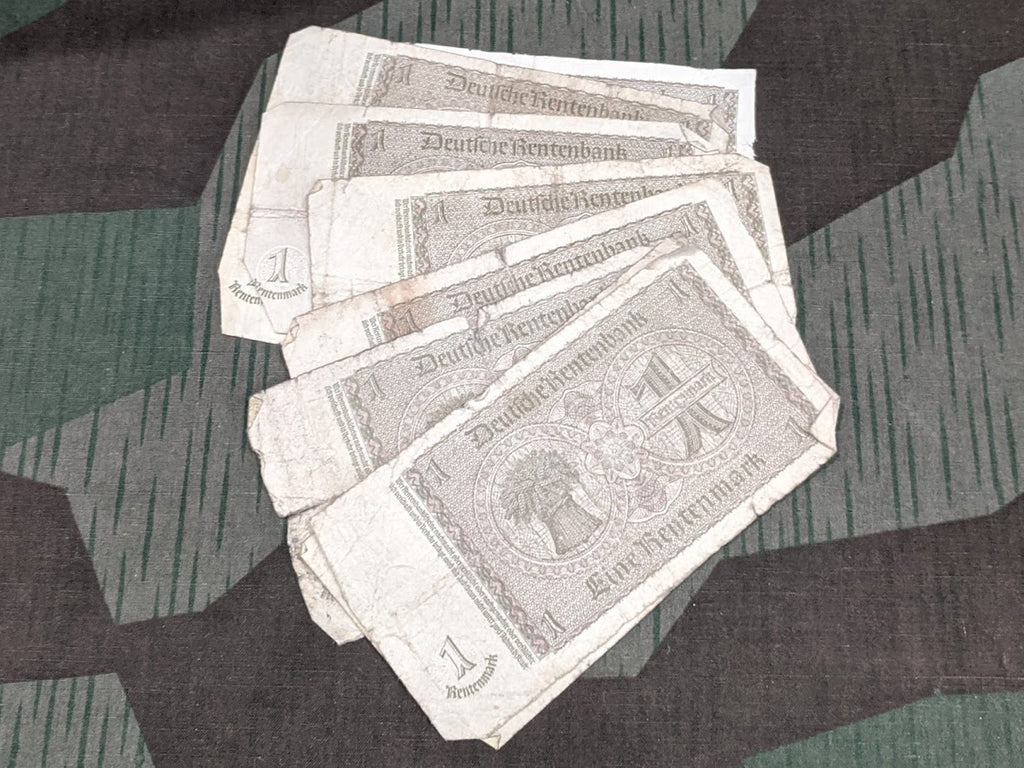 Original German 1 Reichsmark Banknotes original-german-1-reichsmark-banknotes