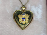 US Army Sweetheart Locket in Original Box