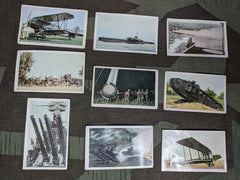 Lot of 9 Cigarette Cards