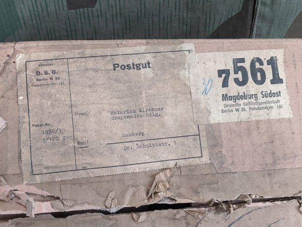 Original Saccharin Bulk Shipping Box