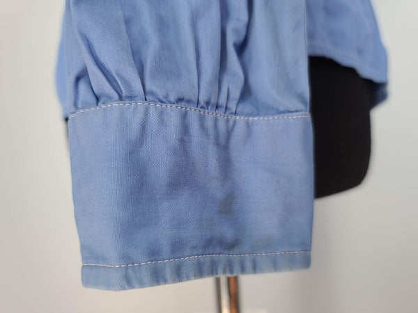 WAVES Reserve Blue Blouse (as-is) <br> (B-34" W-29")