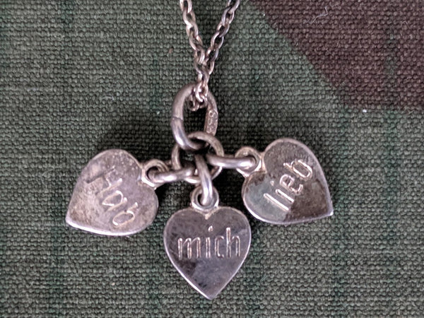 Hab Mich Lieb Necklace 835 Silver