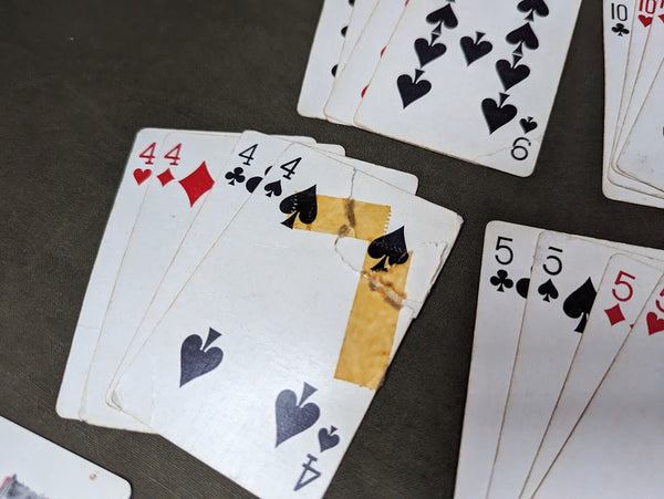 Army & Navy Playing Cards WWII