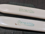 Original Garantie White Handled Toothbrushes