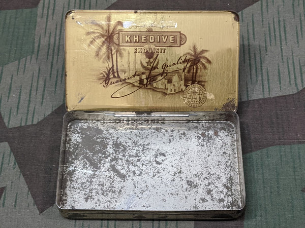 Khedive Exquisit DRGM Cigarette Tin
