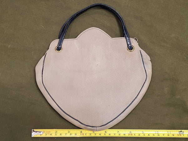 Tan and Blue "Strawberry" Purse