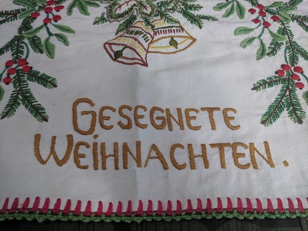 Gesegnete Weihnachten Christmas Pillowcase