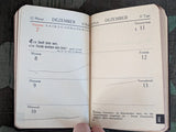 Sonne Brikett 1941 NSDAP Pocket Calendar (with Other Helpful Info)