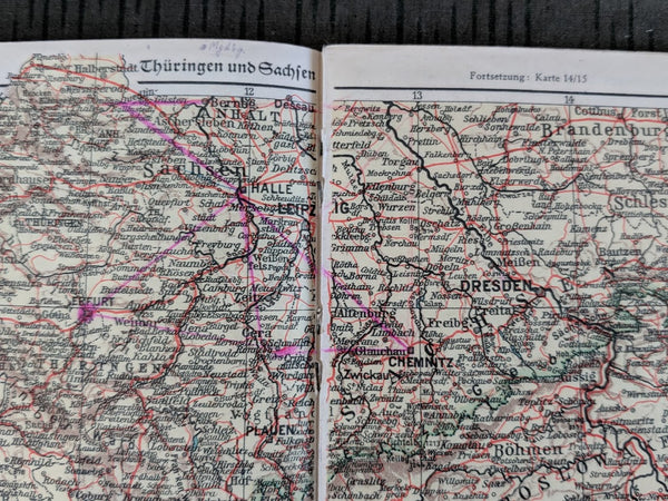Kraft Durch Freude KDF Pocket Atlas