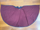 Blue Army Nurse Cape with Insignia