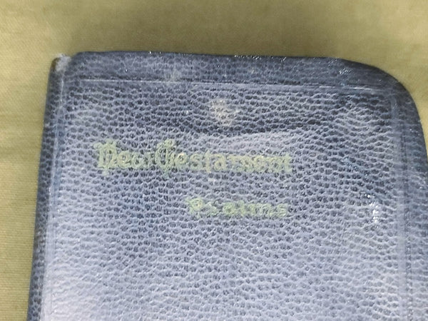 US Military New Testament & Psalms Bible 1941
