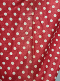 Red Polka Dot Apron (35"-39" waist)